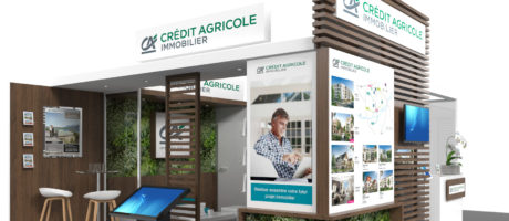 STAND CRÉDIT AGRICOLE IMMOBILIER